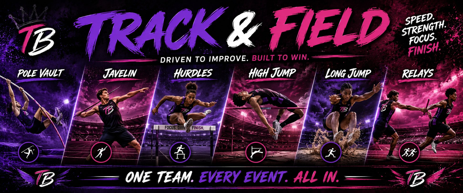Track & Field Spirit T-Shirt